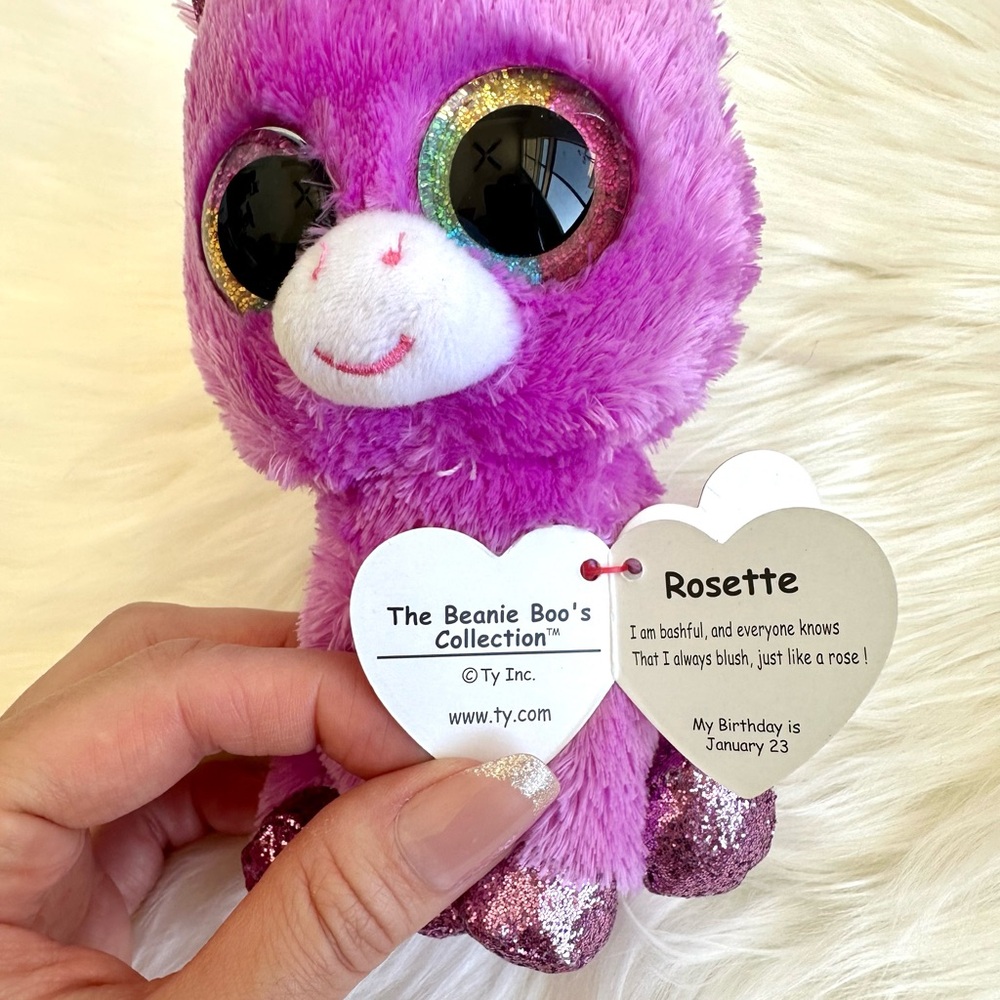 TY ROSETTE UNICORN - Picture 7 of 12